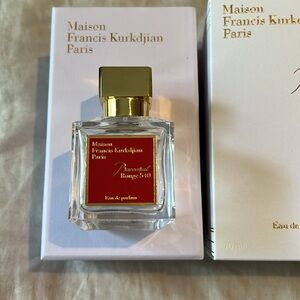 Empty Baccarat 540 Bottle w/box